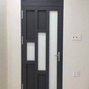 Cửa đi mở quay 1 cánh Nhôm Xingfa hệ 55 – 002