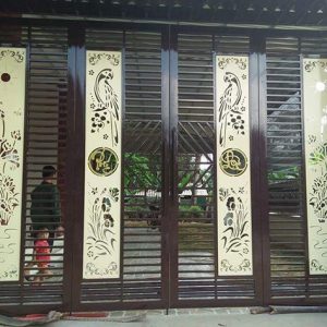 Cửa Cổng Sắt 2 Cánh, 4 Cánh